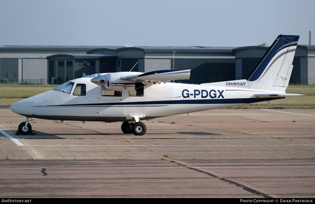 Aircraft Photo of G-PDGX | Partenavia P-68C-TC | AirHistory.net #818385