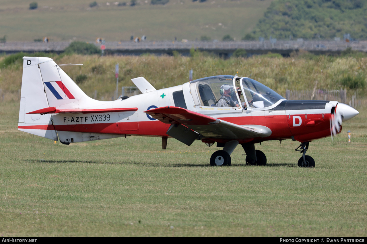 Aircraft Photo of F-AZTF / XX639 | Scottish Aviation Bulldog T1 | UK - Air Force | AirHistory.net #818396