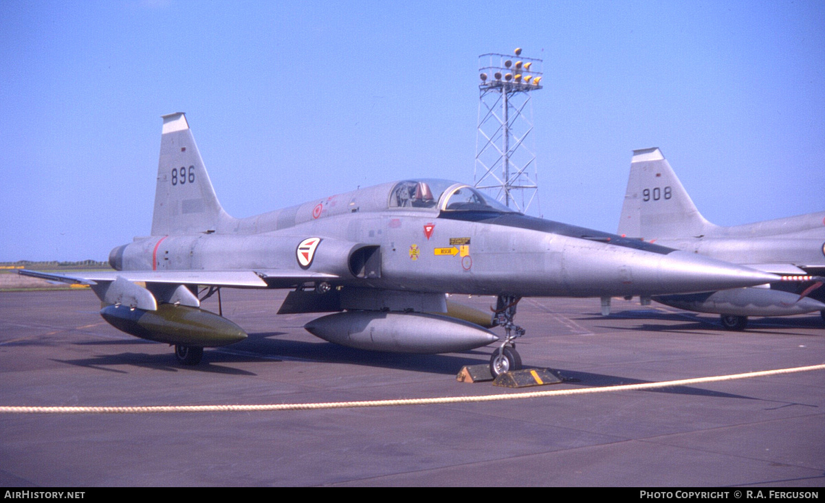Aircraft Photo of 896 | Northrop F-5A Freedom Fighter | Norway - Air Force | AirHistory.net #818398
