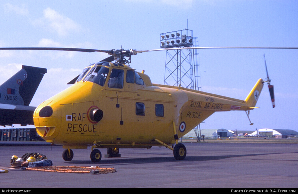 Aircraft Photo of XP361 | Westland WS-55-3 Whirlwind HAR10 | UK - Air Force | AirHistory.net #818399