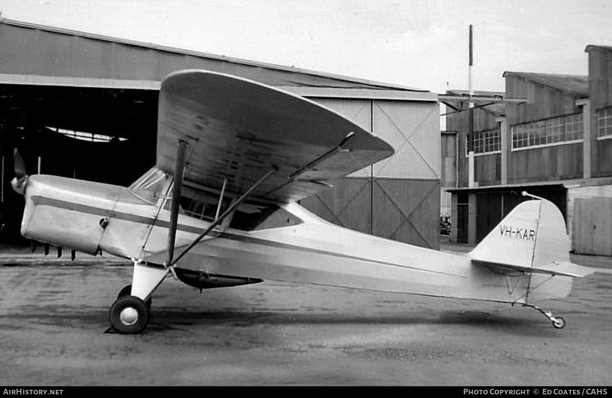 Aircraft Photo of VH-KAR | Auster J-5 Adventurer | AirHistory.net #818426