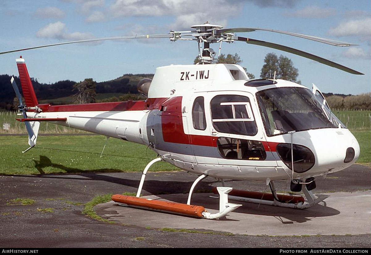 Aircraft Photo of ZK-IWJ | Aerospatiale AS-350B-2 Ecureuil | AirHistory.net #818429