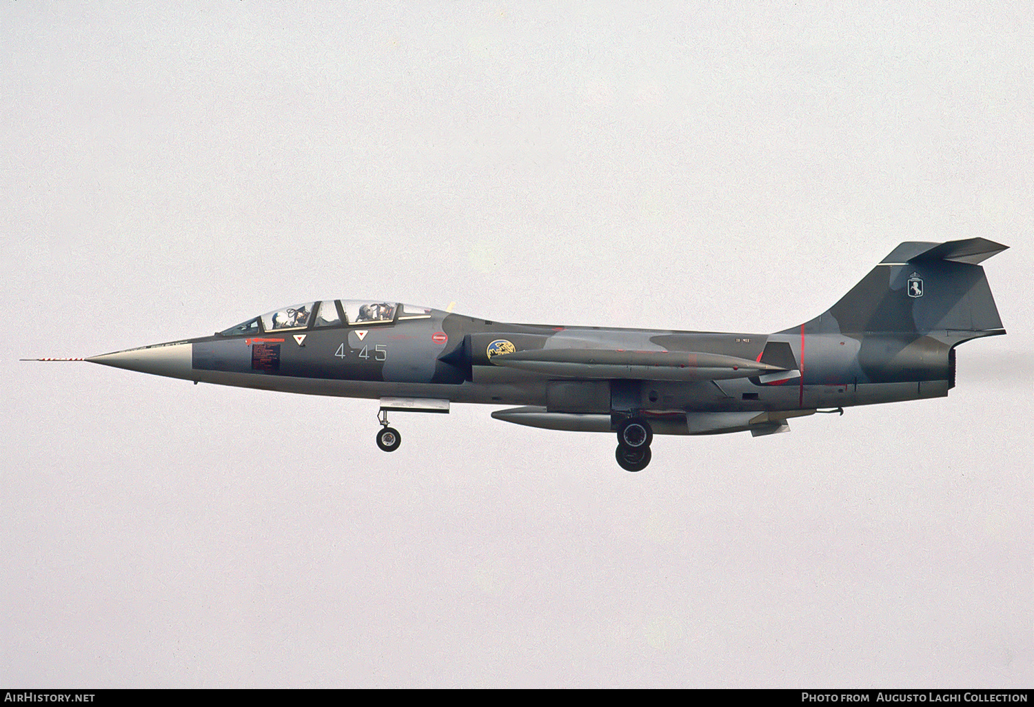 Aircraft Photo of MM54555 | Lockheed TF-104G Starfighter | Italy - Air Force | AirHistory.net #818449
