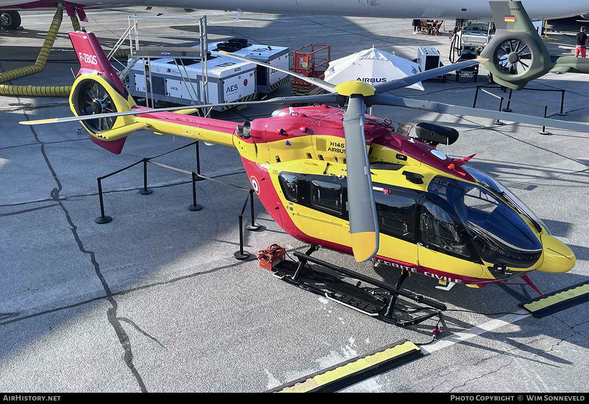 Aircraft Photo of F-ZBQS | Airbus Helicopters H-145 (BK-117D-3) | Sécurité Civile | AirHistory.net #818452