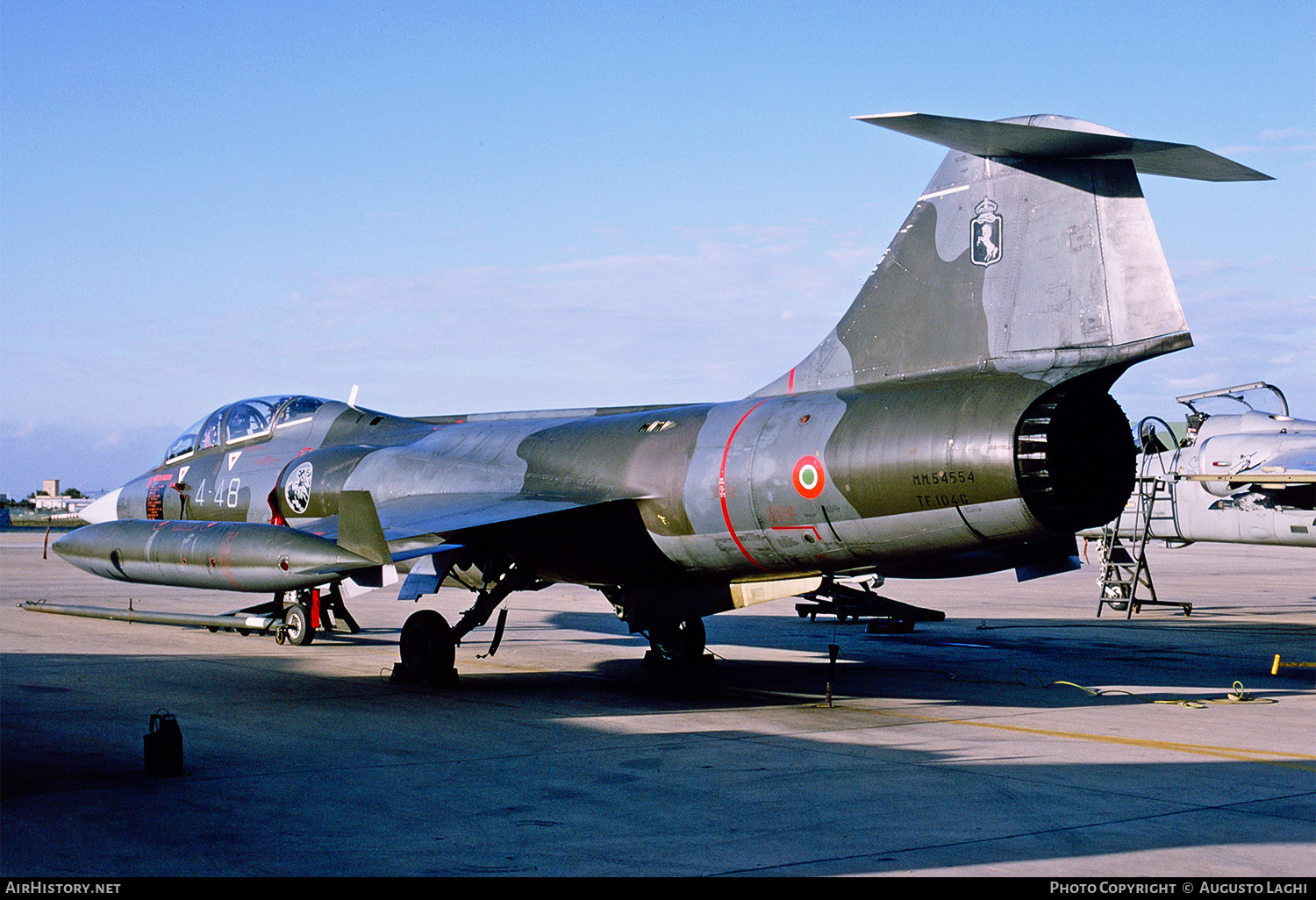 Aircraft Photo of MM54554 | Lockheed TF-104G/M Starfighter | Italy - Air Force | AirHistory.net #818457