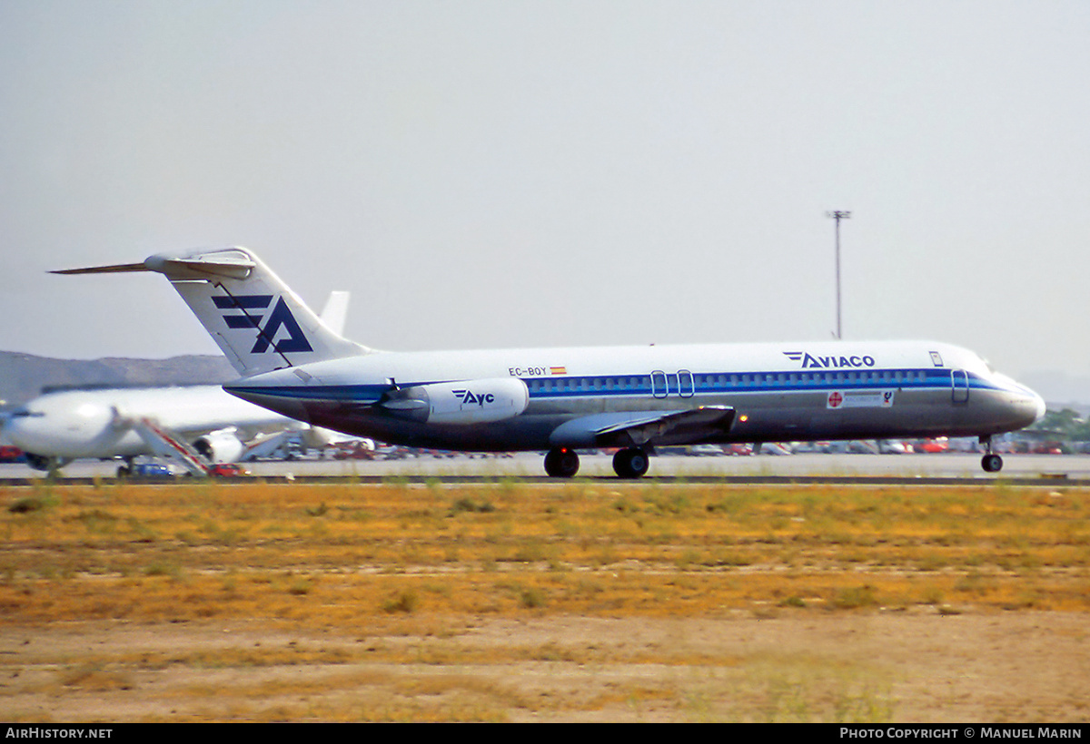 Aircraft Photo of EC-BQY | McDonnell Douglas DC-9-32 | Aviaco | AirHistory.net #818461