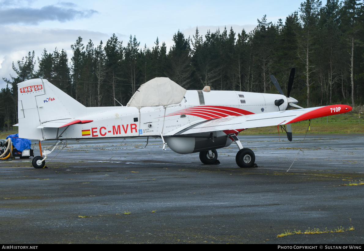 Aircraft Photo of EC-MVR | Ayres S2R-T660 Turbo Thrush | PlySA - Planificación y Soluciones Aéreas | AirHistory.net #818466