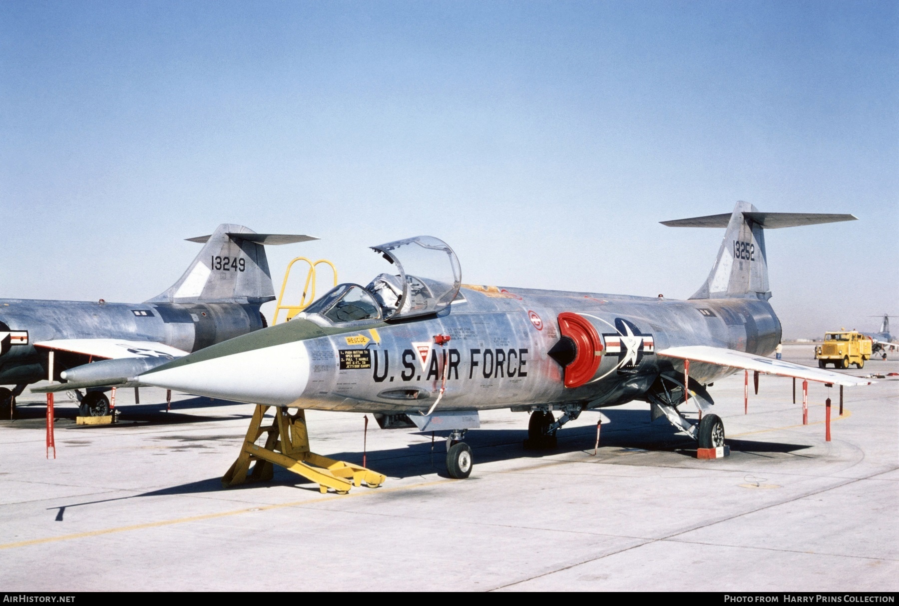 Aircraft Photo of 63-13252 / 13252 | Lockheed F-104G Starfighter | USA - Air Force | AirHistory.net #818468