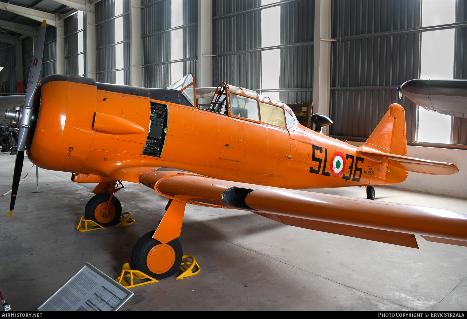 Aircraft Photo of MM53679 | North American T-6G Texan | Italy - Air Force | AirHistory.net #818471