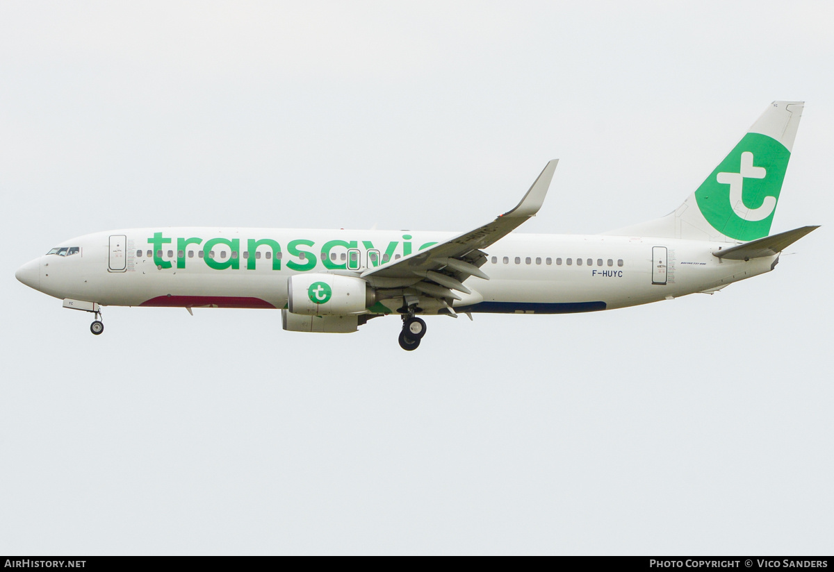 Aircraft Photo of F-HUYC | Boeing 737-800 | Transavia | AirHistory.net #818477