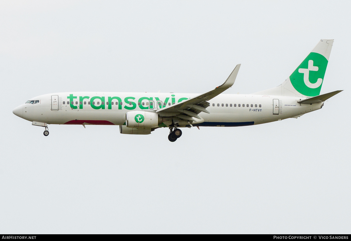 Aircraft Photo of F-HTVY | Boeing 737-8JP | Transavia | AirHistory.net #818480