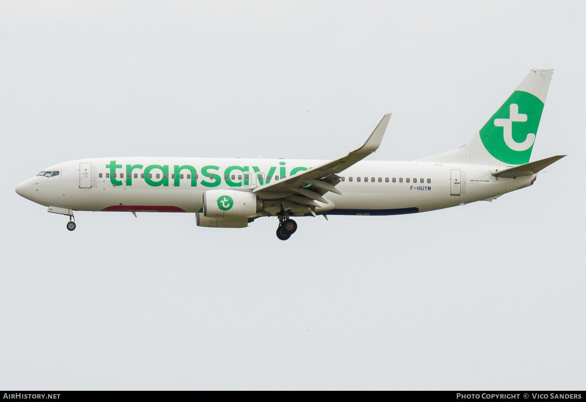 Aircraft Photo of F-HUYM | Boeing 737-86N | Transavia | AirHistory.net #818481