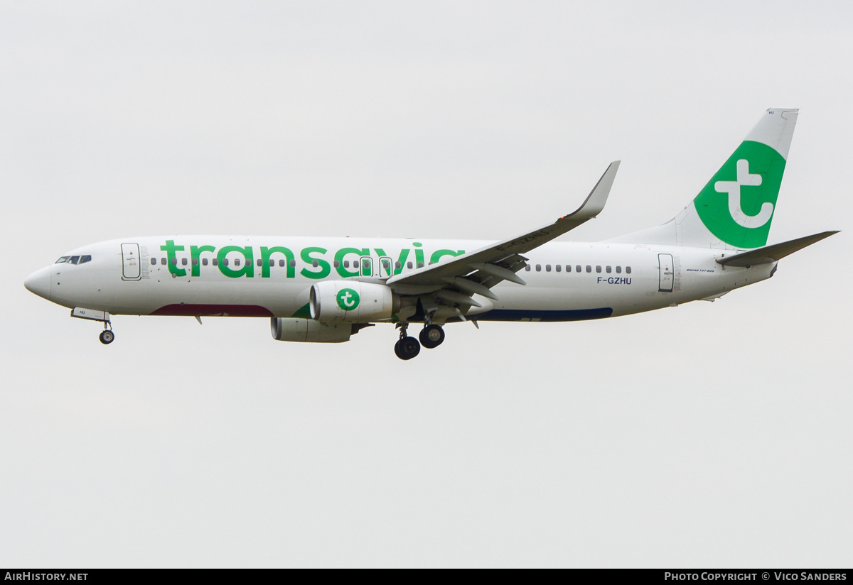 Aircraft Photo of F-GZHU | Boeing 737-8K2 | Transavia | AirHistory.net #818486