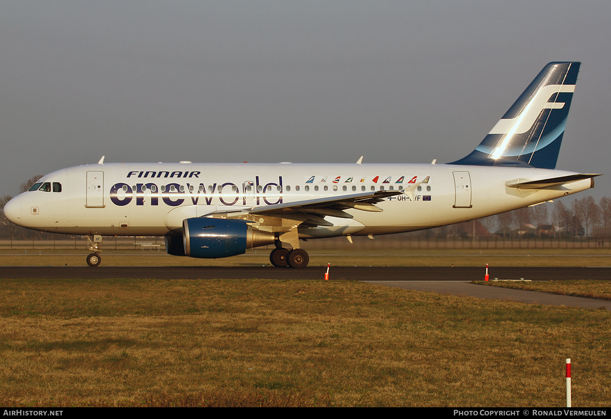 Aircraft Photo of OH-LVF | Airbus A319-112 | Finnair | AirHistory.net #818494