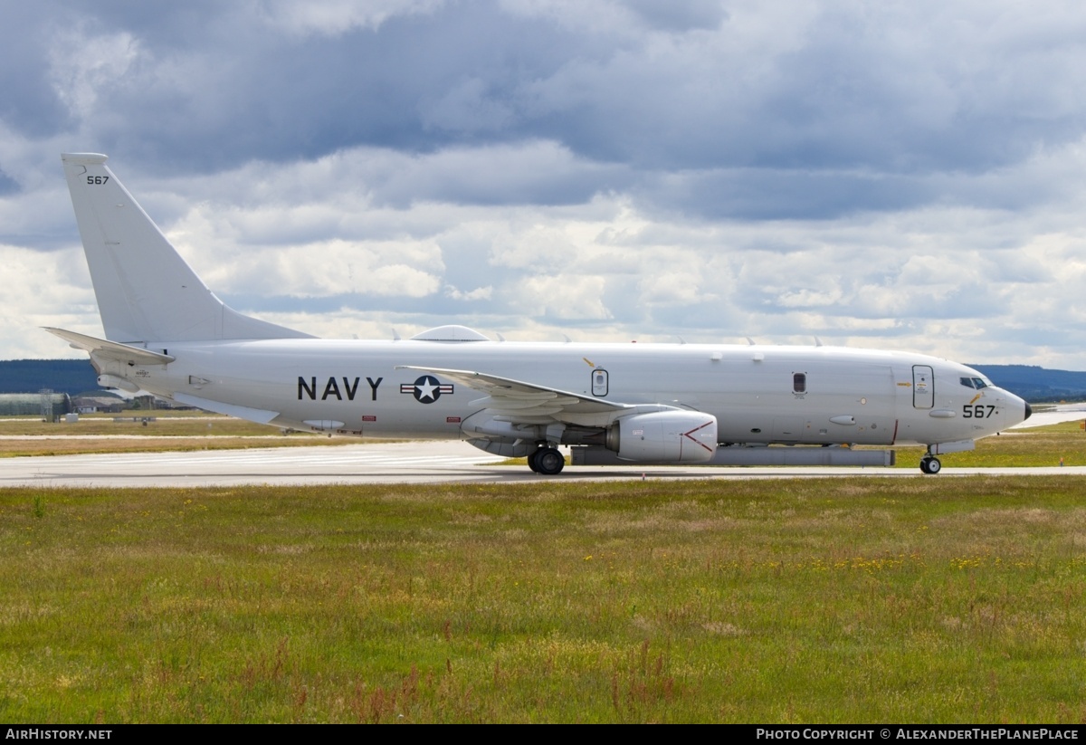 Aircraft Photo of 169567 / 567 | Boeing P-8A Poseidon | USA - Navy | AirHistory.net #818499