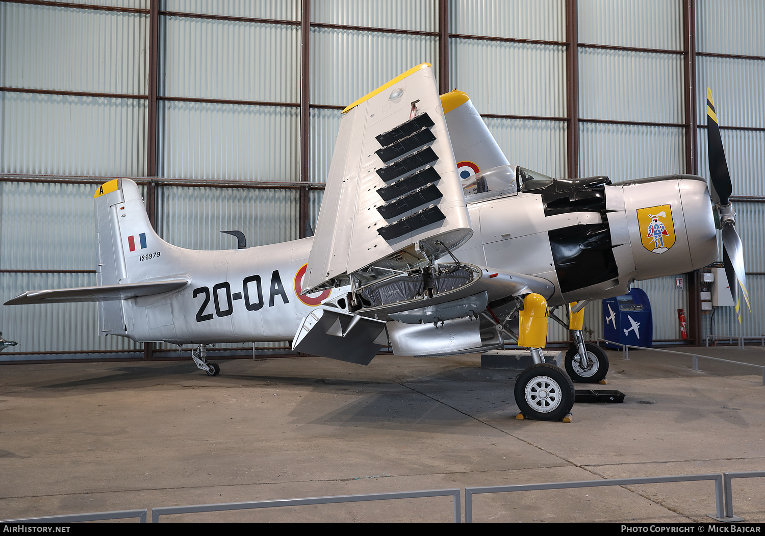 Aircraft Photo of 126979 | Douglas AD-4N Skyraider | France - Air Force | AirHistory.net #818501