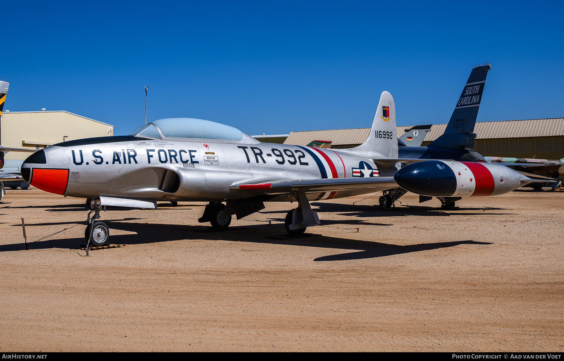 Aircraft Photo of 51-16992 / 116992 | Lockheed T-33A | USA - Air Force | AirHistory.net #818508