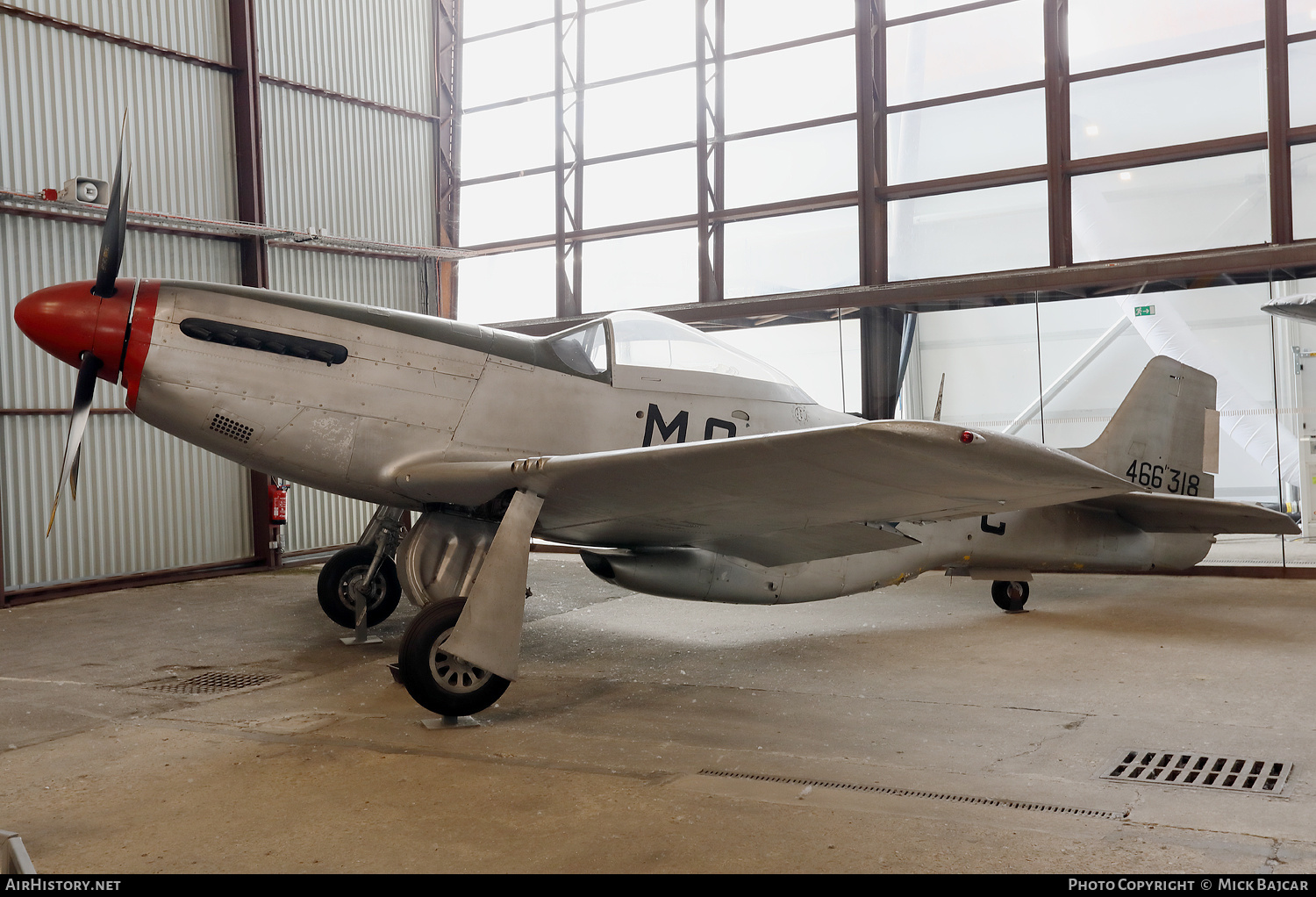 Aircraft Photo of 44-66318 / 466318 | North American P-51D Mustang | USA - Air Force | AirHistory.net #818530