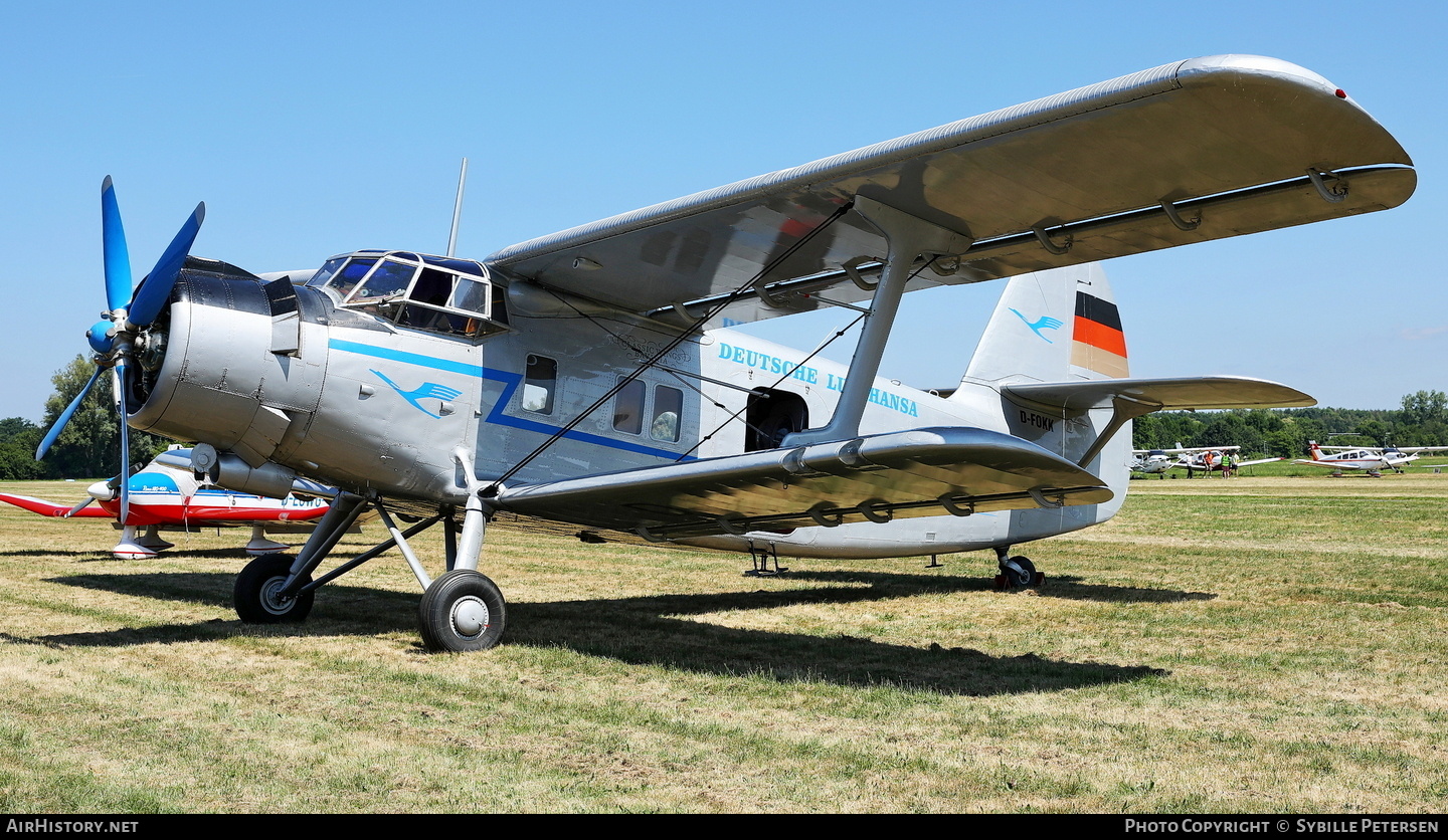 Aircraft Photo of D-FOKK | Antonov An-2TP | AirHistory.net #818531