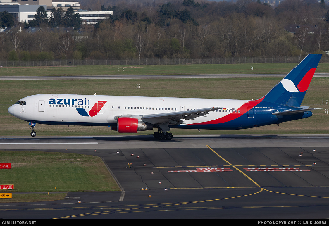 Aircraft Photo of D-AZUC | Boeing 767-33A/ER | Azur Air | AirHistory.net #818539