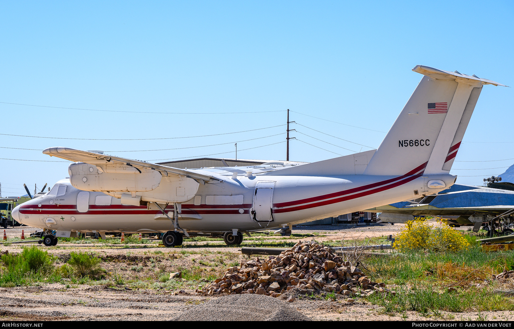 Aircraft Photo of N566CC | De Havilland Canada EO-5C Dash 7 | USA - Army | AirHistory.net #818540