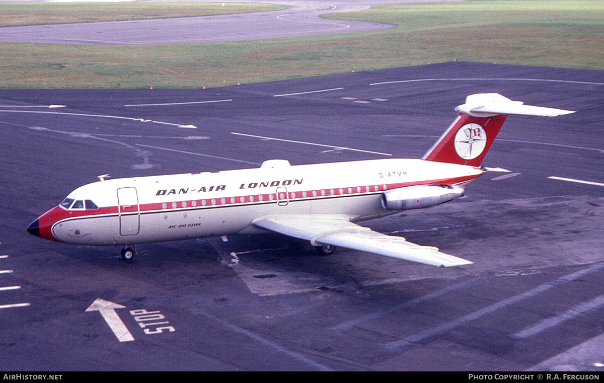 Aircraft Photo of G-ATVH | BAC 111-207AJ One-Eleven | Dan-Air London | AirHistory.net #818549
