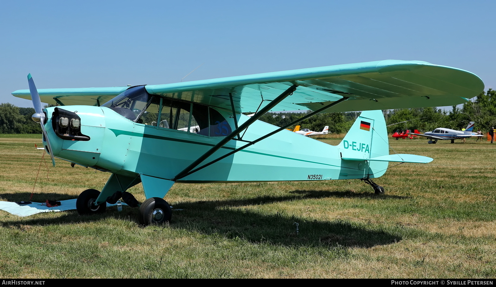 Aircraft Photo of D-EJFA | Piper J-5A Cub Cruiser | AirHistory.net #818558