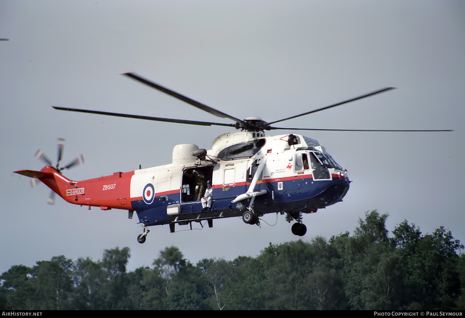 Aircraft Photo of ZB507 | Westland WS-61 Sea King Mk4X | UK - Air Force | AirHistory.net #818563