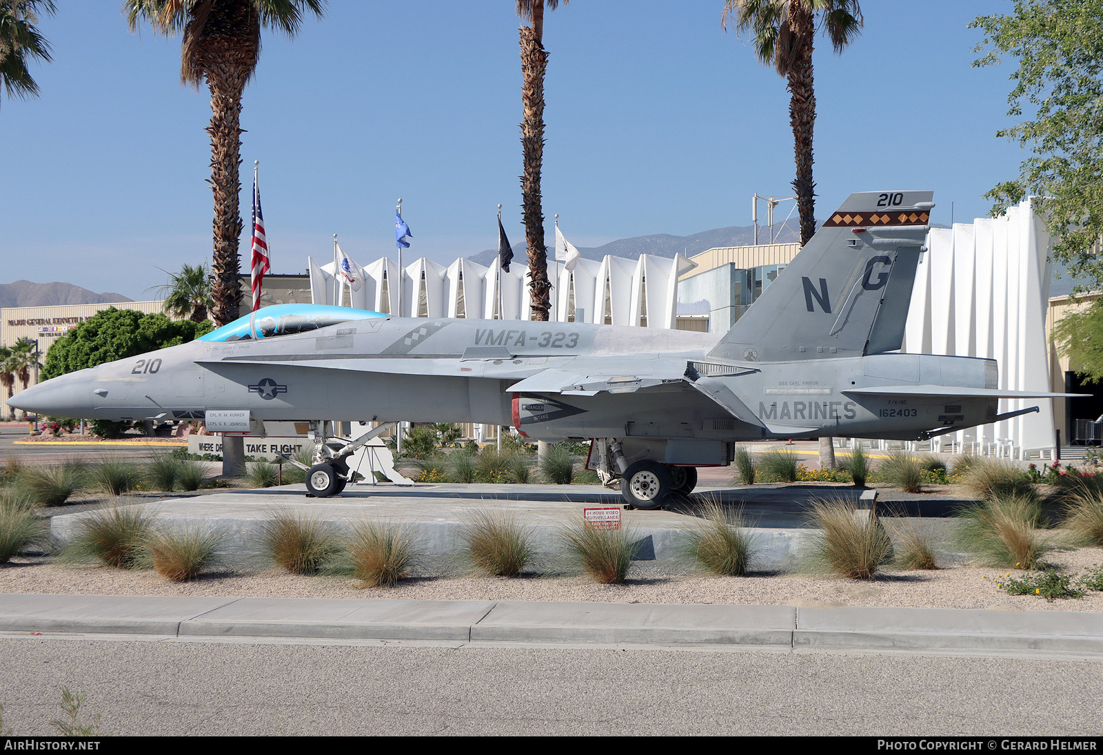 Aircraft Photo of 162403 | McDonnell Douglas F/A-18A Hornet | USA - Marines | AirHistory.net #818579