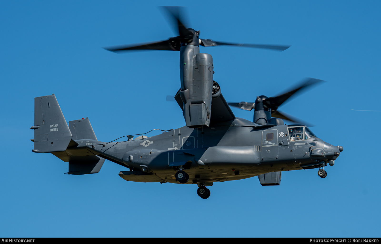 Aircraft Photo of 11-0058 / 0058 | Bell-Boeing CV-22B Osprey | USA - Air Force | AirHistory.net #818582