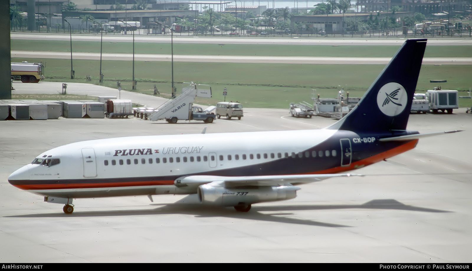 Aircraft Photo of CX-BOP | Boeing 737-2A3/Adv | PLUNA Líneas Aéreas Uruguayas | AirHistory.net #818611