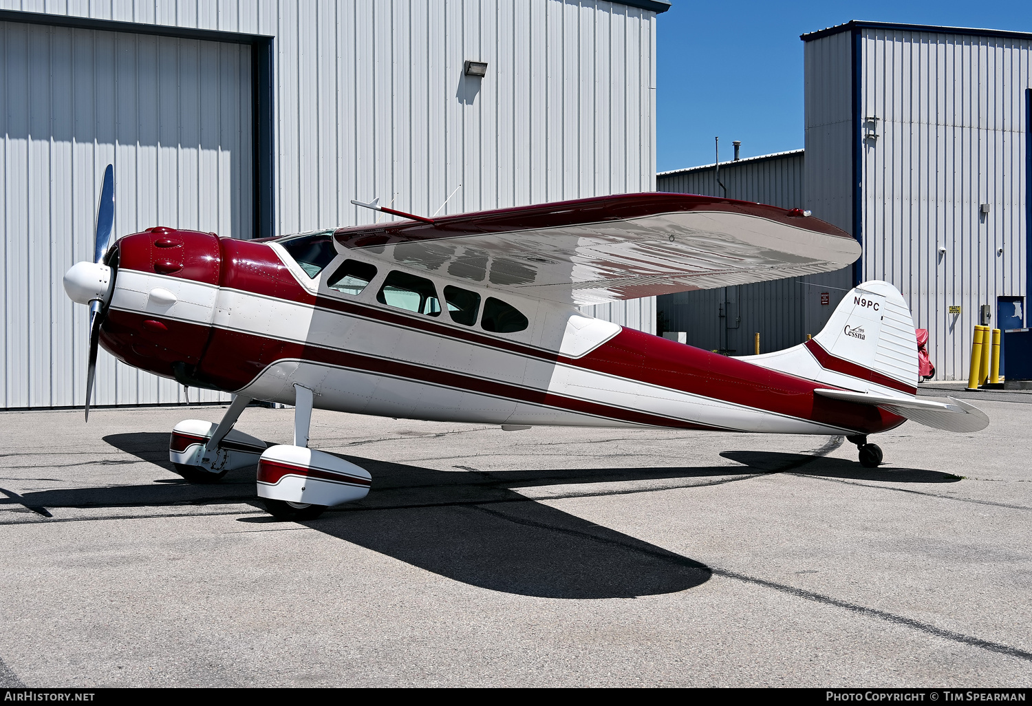 Aircraft Photo of N9PC | Cessna 195 | AirHistory.net #818614