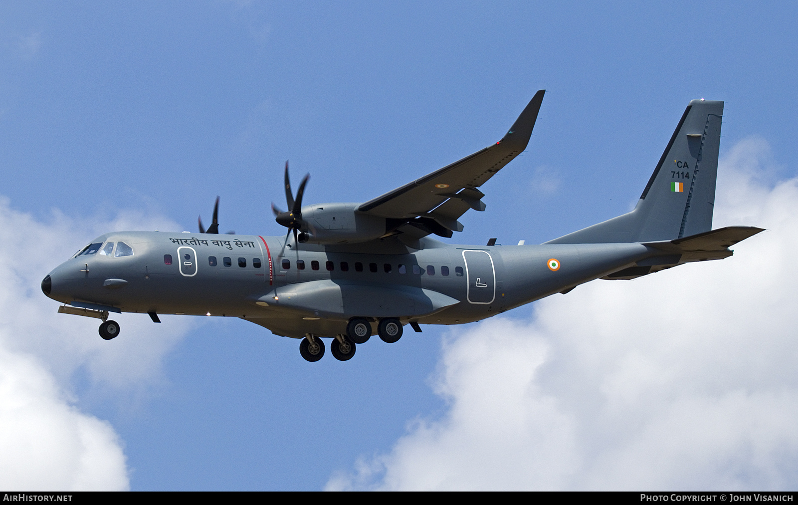 Aircraft Photo of CA7114 | CASA C295W | India - Air Force | AirHistory.net #818618