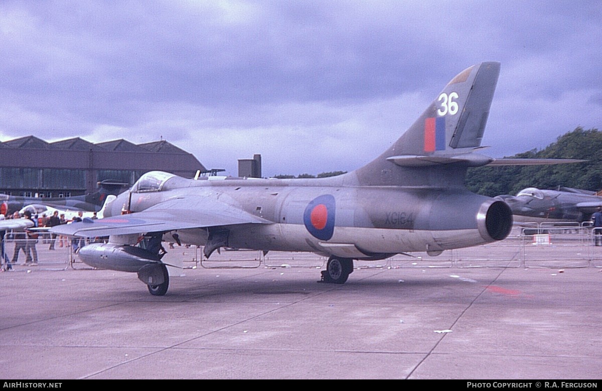 Aircraft Photo of XG164 | Hawker Hunter F6 | UK - Air Force | AirHistory.net #818625