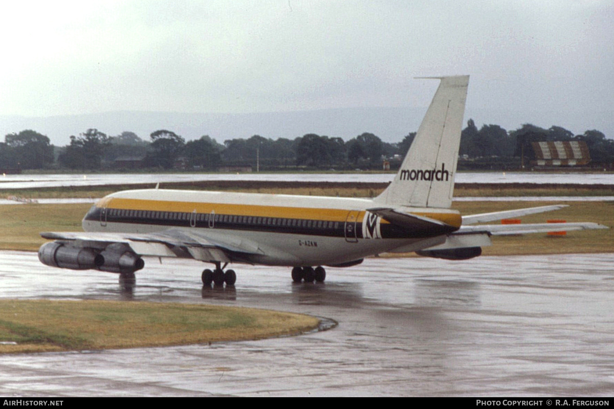 Aircraft Photo of G-AZKM | Boeing 720-051B | Monarch Airlines | AirHistory.net #818627