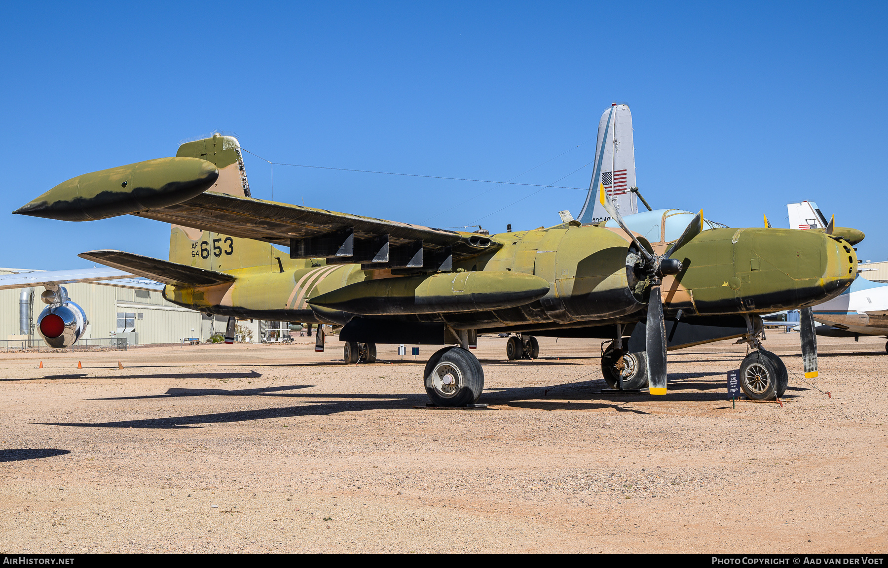 Aircraft Photo of 64-17653 / AF64-653 | On Mark A-26A Counter Invader (B-26K) | USA - Air Force | AirHistory.net #818641
