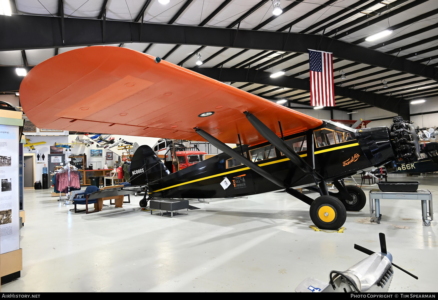 Aircraft Photo of N8865 / NC8865 | Travel Air 6000B | Tall Timber Flying Service | AirHistory.net #818649