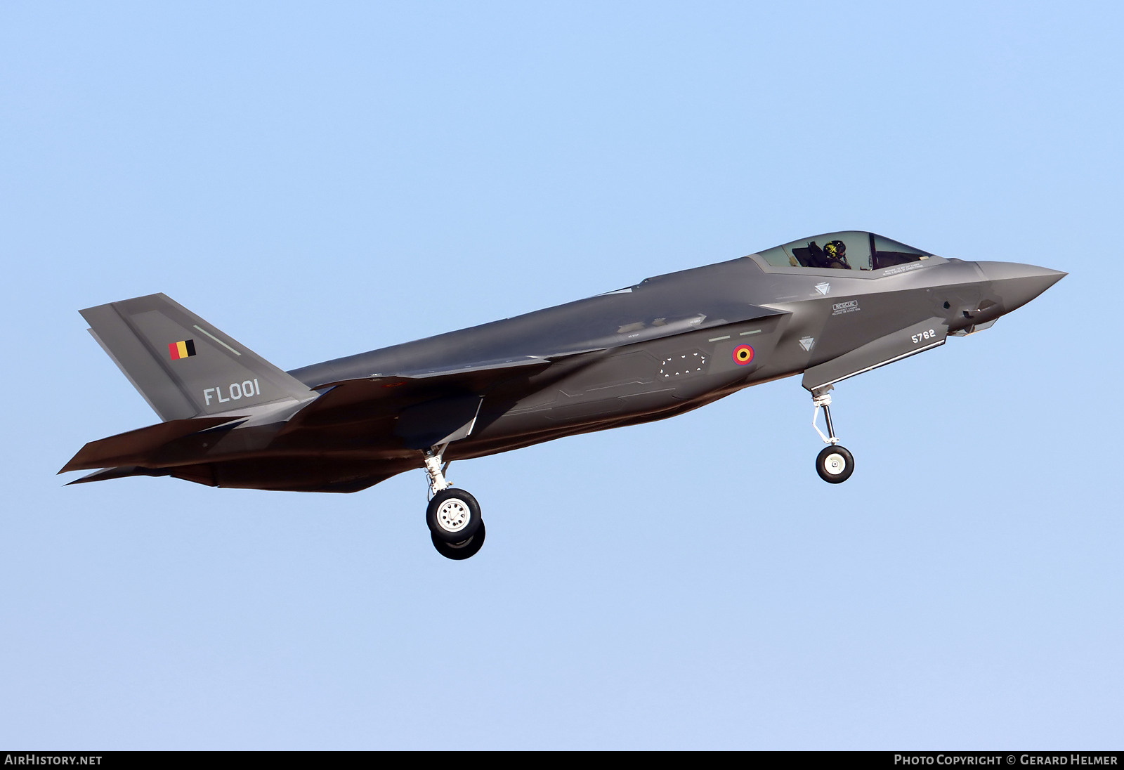Aircraft Photo of FL001 / 5762 | Lockheed Martin F-35A Lightning II | Belgium - Air Force | AirHistory.net #818650