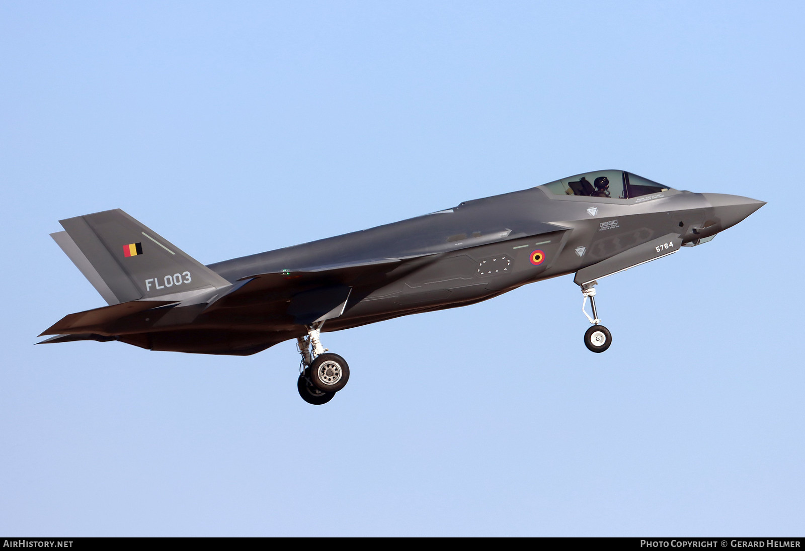 Aircraft Photo of FL003 / 5764 | Lockheed Martin F-35A Lightning II | Belgium - Air Force | AirHistory.net #818662