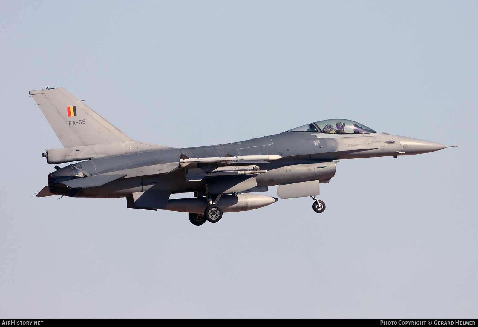 Aircraft Photo of FA-56 | General Dynamics F-16AM Fighting Falcon | Belgium - Air Force | AirHistory.net #818667