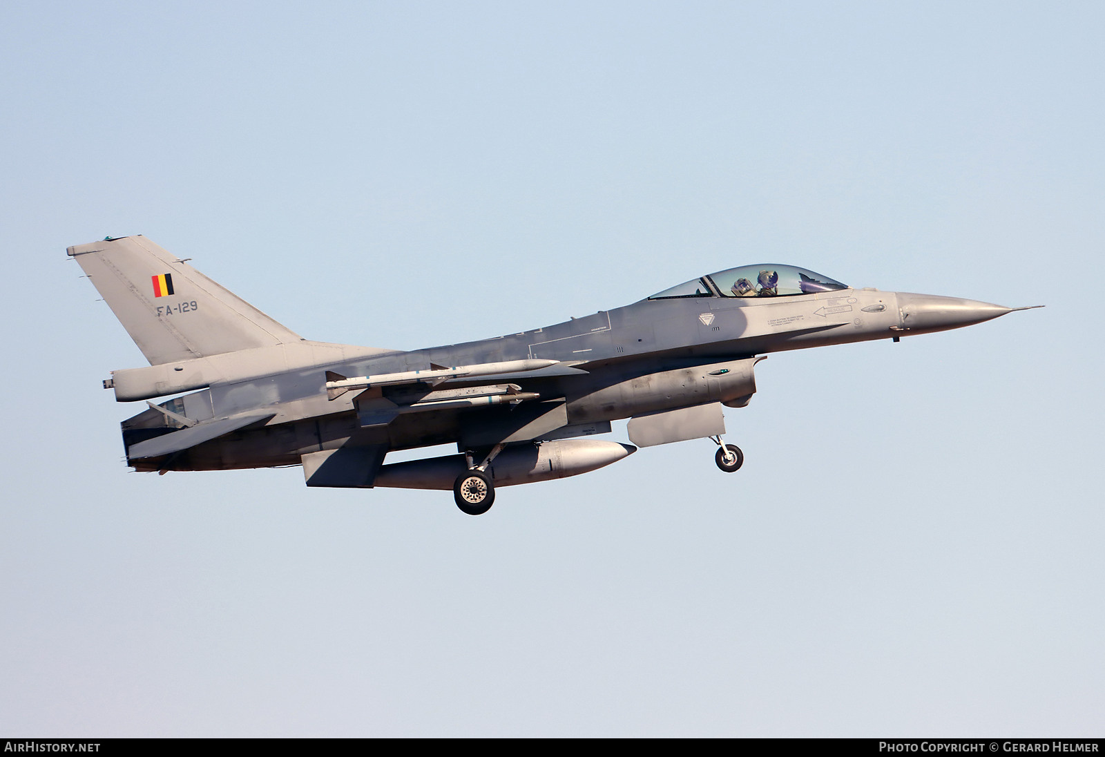 Aircraft Photo of FA-129 | General Dynamics F-16AM Fighting Falcon | Belgium - Air Force | AirHistory.net #818669