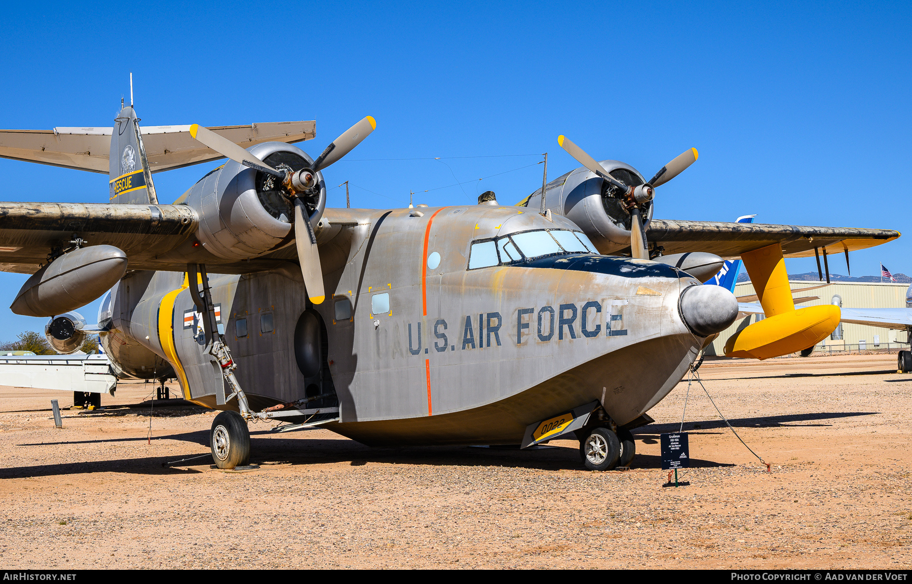 Aircraft Photo of 51-022 / 0-10022 | Grumman HU-16A Albatross | USA - Air Force | AirHistory.net #818672