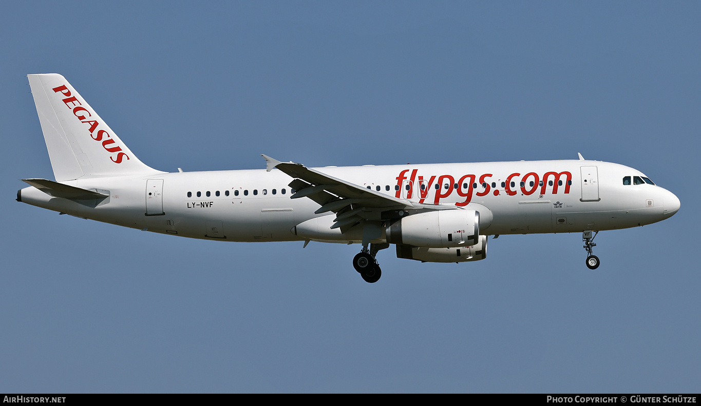 Aircraft Photo of LY-NVF | Airbus A320-232 | Pegasus Airlines | AirHistory.net #818673