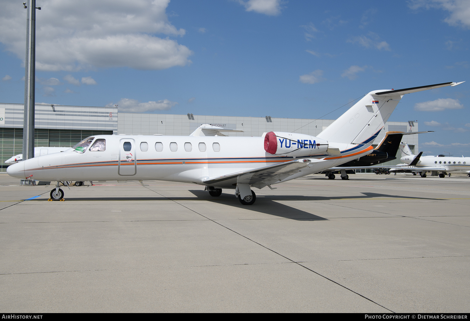 Aircraft Photo of YU-NEM | Cessna 525B CitationJet CJ3 | AirHistory.net #818679