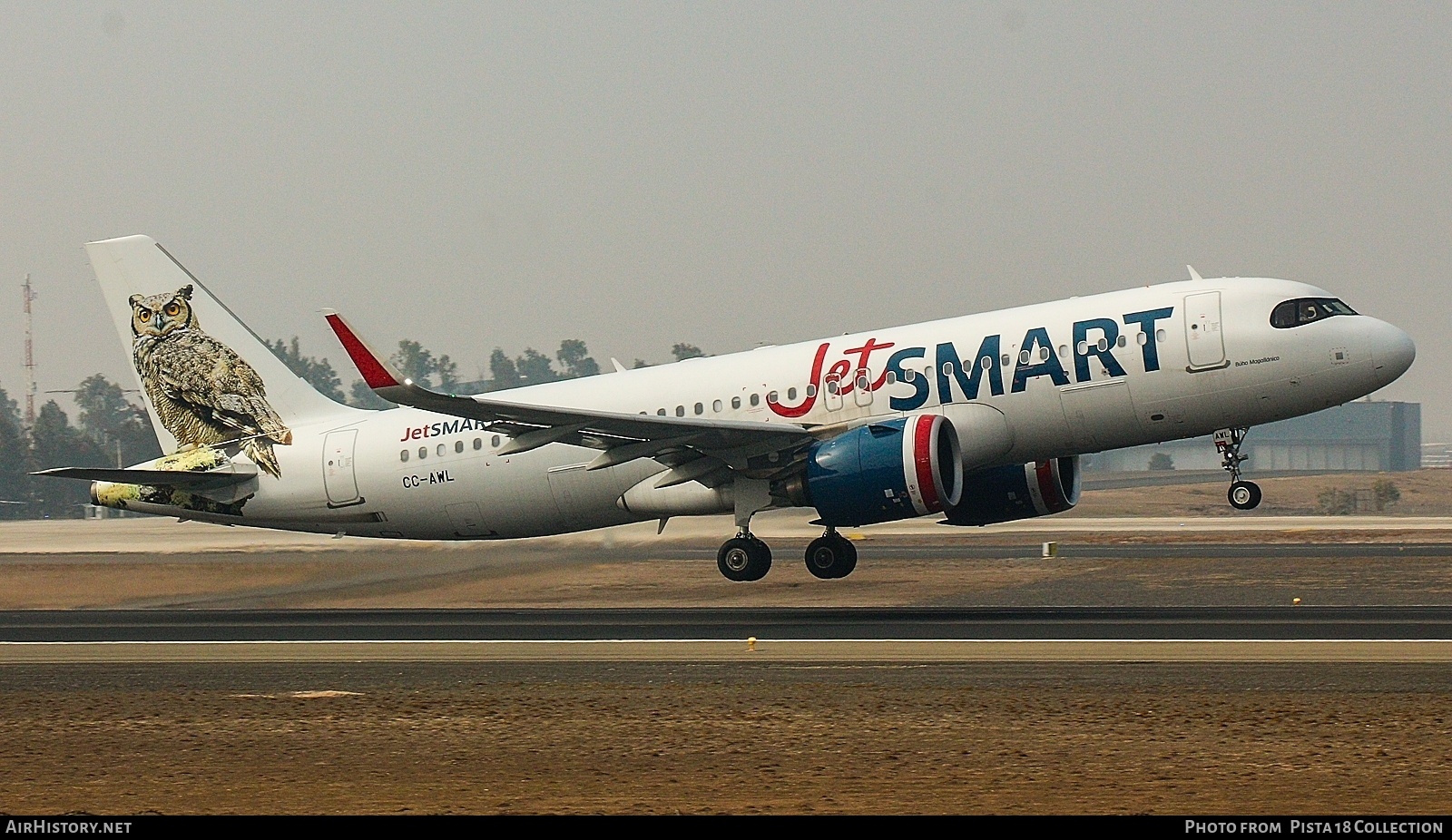 Aircraft Photo of CC-AWL | Airbus A320-271N | JetSmart | AirHistory.net #818685
