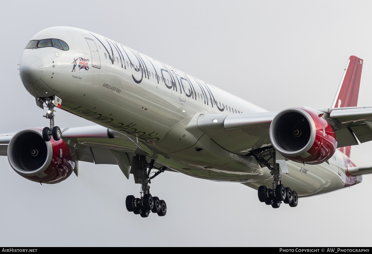 Aircraft Photo of G-VRNB | Airbus A350-1041 | Virgin Atlantic Airways | AirHistory.net #818697
