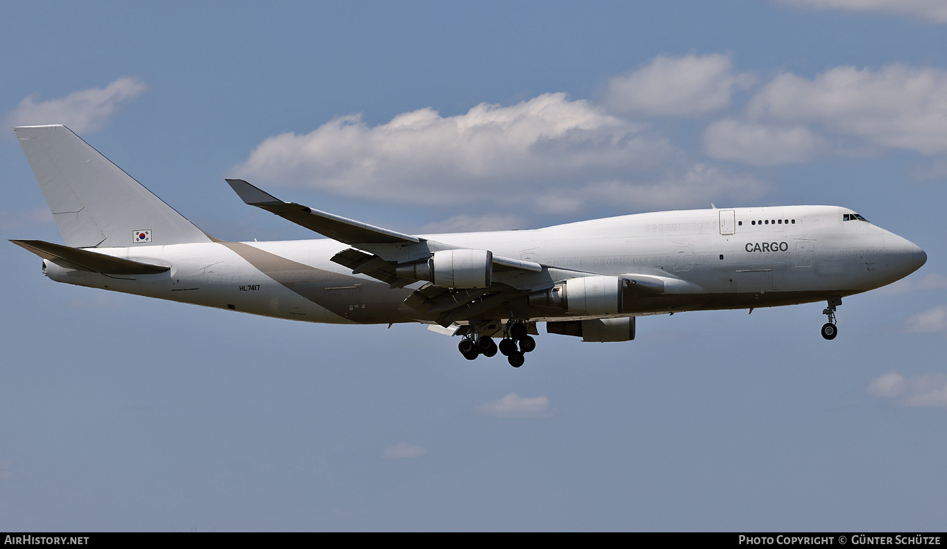 Aircraft Photo of HL7417 | Boeing 747-48EM(BDSF) | AirHistory.net #818698