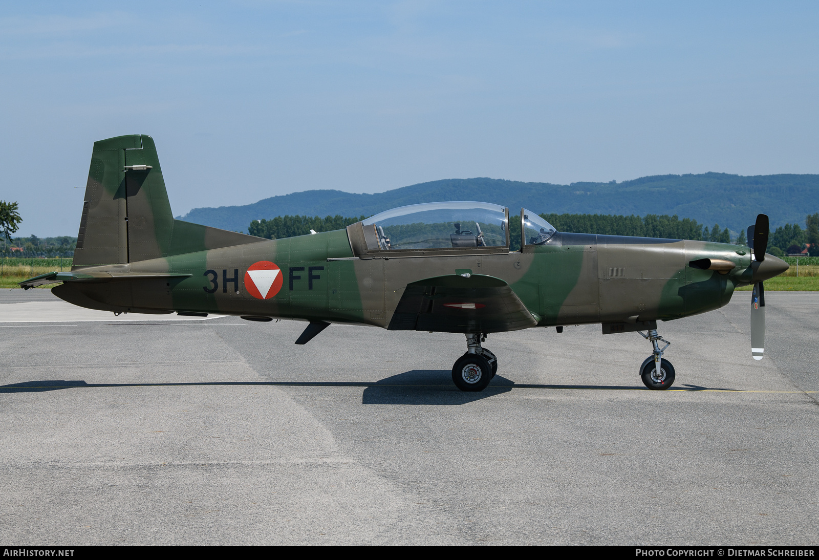 Aircraft Photo of 3H-FF | Pilatus PC-7 | Austria - Air Force | AirHistory.net #818714