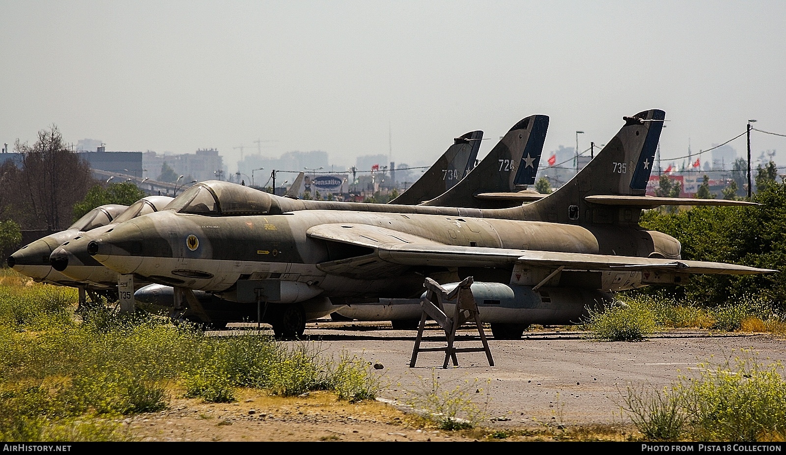 Aircraft Photo of 735 | Hawker Hunter FR71A | Chile - Air Force | AirHistory.net #818715