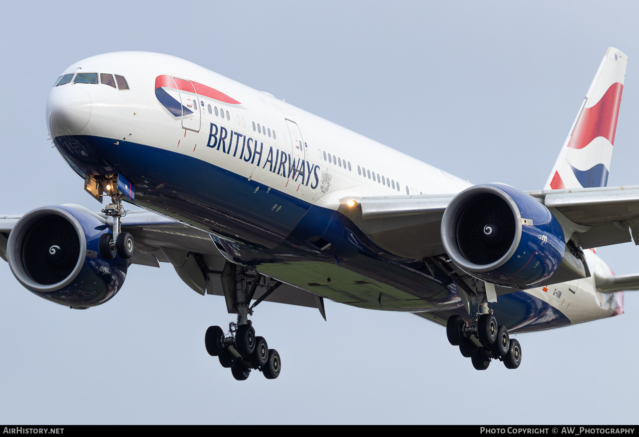 Aircraft Photo of G-VIIN | Boeing 777-236/ER | British Airways | AirHistory.net #818716